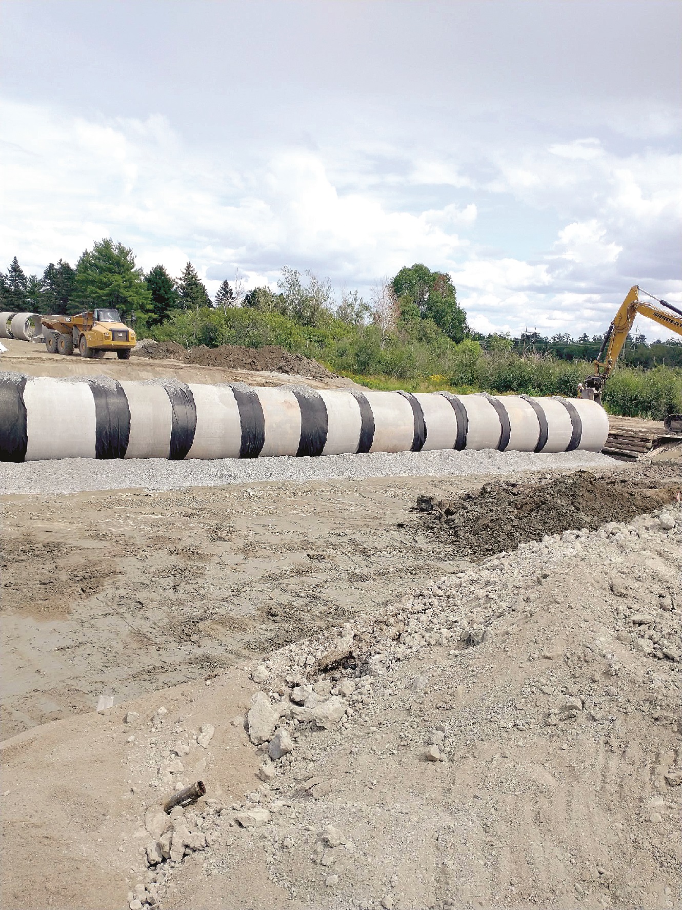 Pipe-8 ft dia RCP Installed-5w